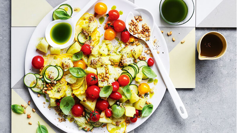 2 deliciosas ensaladas